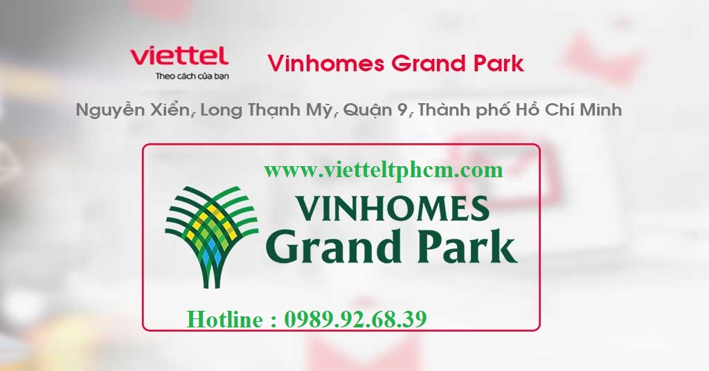 Lắp wifi viettel tại Vinhomes Grand Park miễn 100% phí lắp đặt