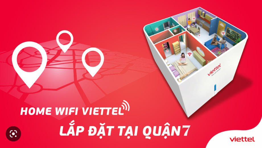 Lắp wifi internet Viettel Quận 7 Giá Rẻ Chỉ 220.000đ/ tháng